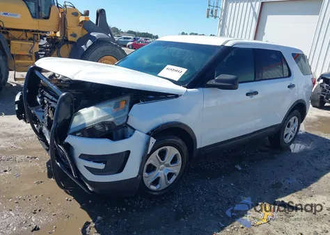 2016 Ford Police Interceptor из США, поврежденный, VIN 1FM5K8AR8GGA46863